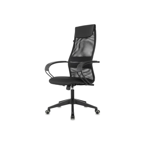 Кресло офисное Gigant GCH-17 черное кожзам, сетка