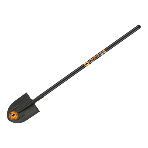 Лопата штыковая Finland 1520-Ч остроконечная, с ребрами жесткости