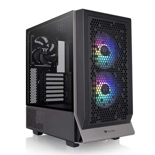 Корпус Thermaltake Ceres 300 TG ARGB (CA-1Y2-00M1WN-00) черный без БП ATX 3x140mm 2xUSB3.0 1xUSB3.1 audio bott PSU