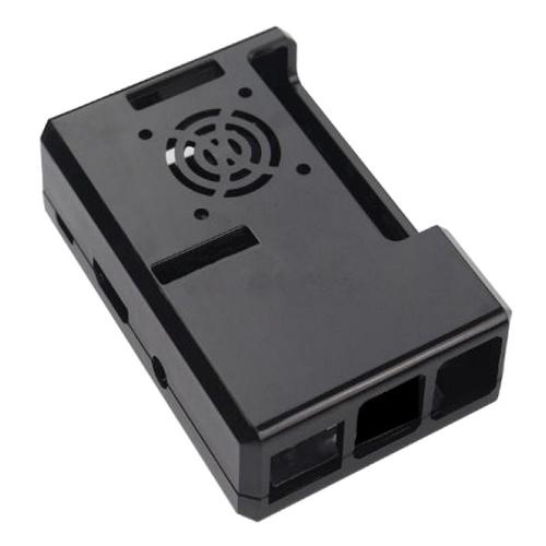 Корпус ACD RA187 Black ABS Plastic Case w/GPIO port hole and Fan holes for Raspberry Pi 3