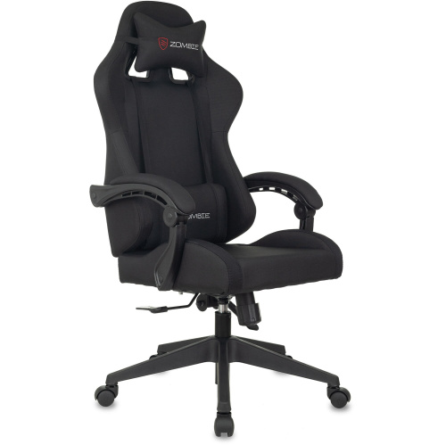 Кресло Zombie Predator B игровое черный Neo Black крестов. пластик