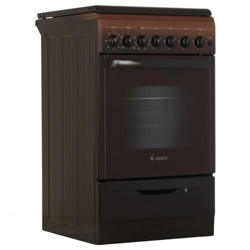 Комбинированная плита Gefest 5102-02 0001 коричневый