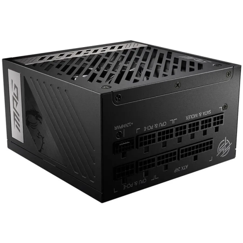 Блок питания MSI MPG A850G (306-7ZP7B11-CE0) ATX 850W 80+ gold 24pin APFC 135mm fan 8xSATA Cab Manag RTL