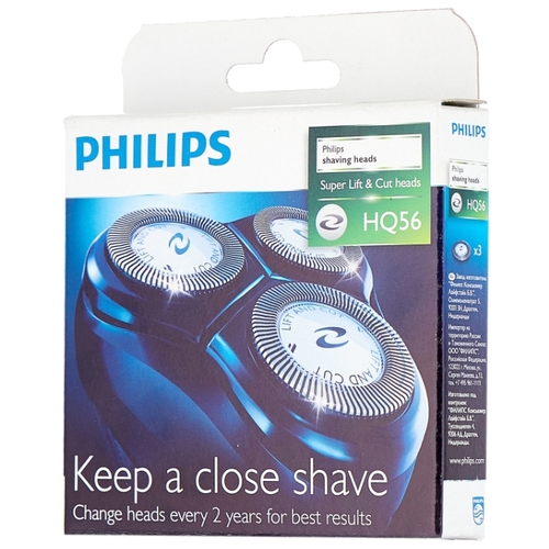 Сменная головка Philips HQ56/50 для бритв (упак.:3шт)