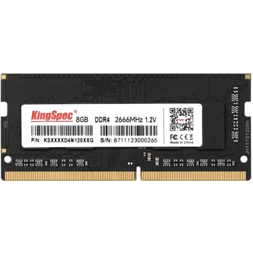 ОЗУ Kingspec KS2666D4N12008G DDR4 8Gb 2666MHz RTL SO-DIMM 204-pin 1.35В