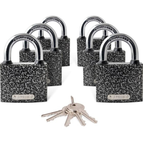 Комплект замков навесных APECS PD-01-63 (11651) 6 замков+5 ключей