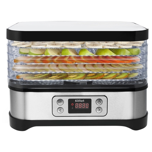 Сушка для фруктов и овощей Kitfort КТ-1903 черный