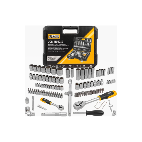 Набор инструментов JCB JCB-41082-5(56915) 108 пр., 1/4", 1/2" ( 6гр.)
