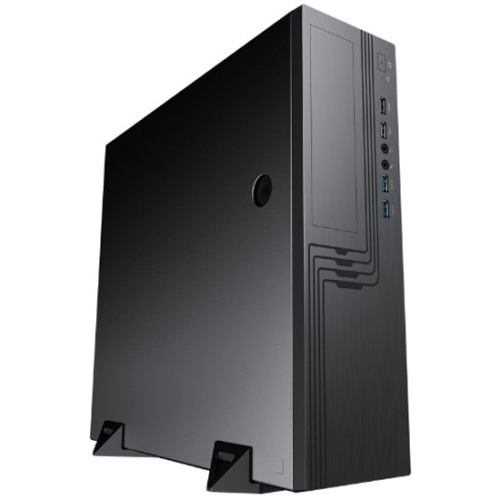 Корпус Powerman EL555BK PM-300ATX 6141876 U3.0*2+U2*2+2*combo Audio: fan 9cm; intrusion switch Slim Case