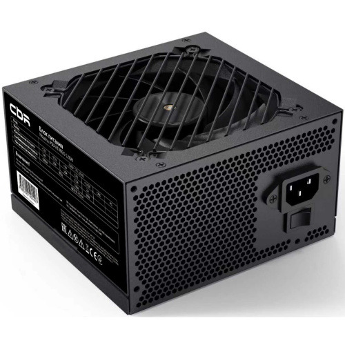 Блок питания CBR PSU-ATX650-12GM ATX 650W 80+ Bronze, DC-DC, APFC, 0.6mm, 24pin, 1*8-pin(4+4P), 1*6+2pin, 4*SATA, 2*IDE, 12cm, черный