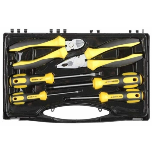Набор инструментов Stayer 2202-H6 6 предметов (жесткий кейс)