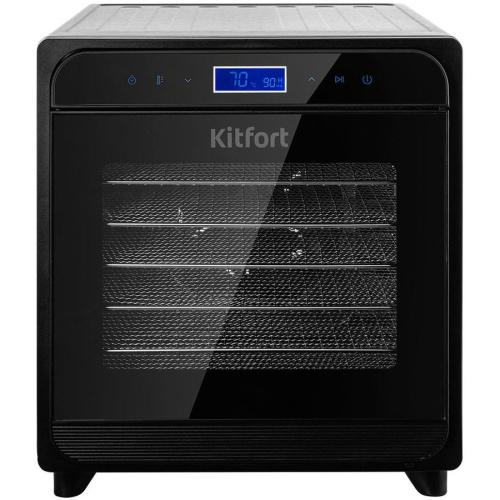 Сушка для фруктов и овощей Kitfort КТ-1934 8под. нержавеющая сталь