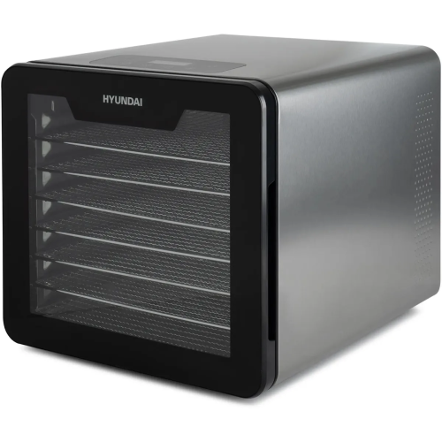 Сушка для фруктов и овощей Hyundai HYFD-8802 14под. серебристый