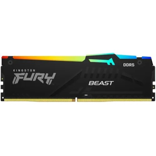 ОЗУ Kingston Fury Beast RGB XMP KF552C40BBA-32 32GB DDR5 5200 DIMM Non-ECC, CL40, 1.25V