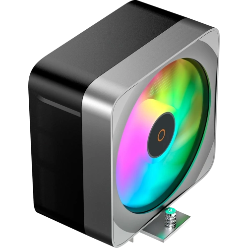 Кулер Ocypus Delta A40 EX BK ARGB, 120mm ARGB Fan, 4 Heat Pipes, 4-PIN PWM, 500-1800 RPM, 29DBA, Hydro Bearing, LGA115X/1200/1700/18XX