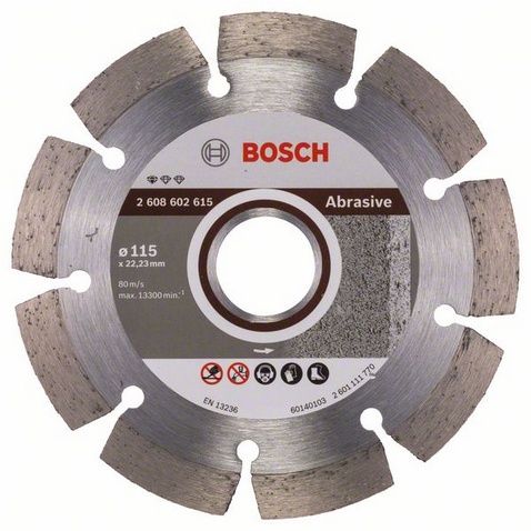 Алмазный диск Bosch (2608602615) 115х22,23мм Standard for Abrasive