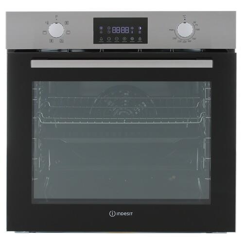 Электрический духовой шкаф Indesit IFE 3644 J IX серебристый