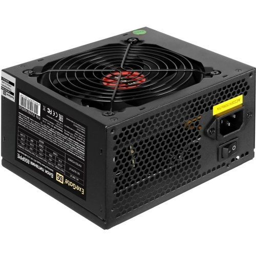 Блок питания ExeGate 850PPE EX292162RUS 850W ATX, APFC, КПД 80 (80 Plus), 12cm fan, 24pin, (4+4)pin, PCIe, 5xSATA, 3xIDE, FDD, black