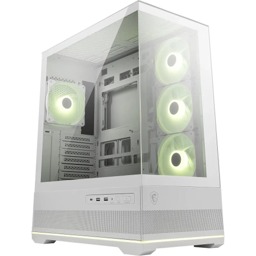 Корпус MSI MAG Pano 110R PZ (306-7G28W21-JA4), без БП, ATX, белый