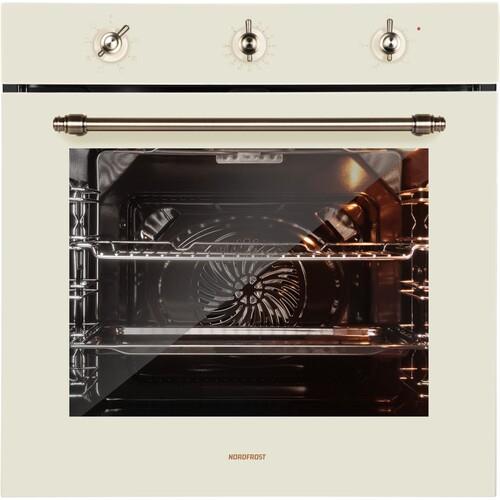 Электрический духовой шкаф NORDFROST HM 6080 YR бежевый