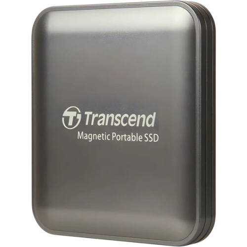 Внешний SSD Transcend ESD420C (TS2TESD420C), 2TB, USB 20Gbps, Type C, Magsafe, Серый