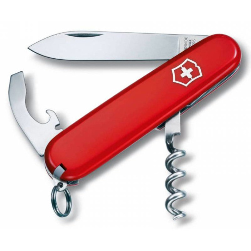 Нож перочинный Victorinox Waiter (0.3303) 84мм 9функций красный карт.коробка