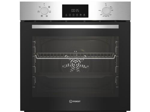 Электрический духовой шкаф Indesit IBFTE 3644 IX серебристый