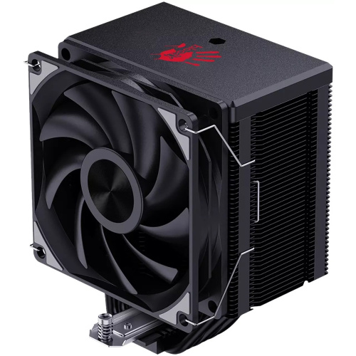 Кулер Bloody AC-13 (AC-13-250-BK) Soc-AM5/AM4/1200/1700/1851 черный 4-pin 14-26dB Al+Cu 250W 651gr Ret