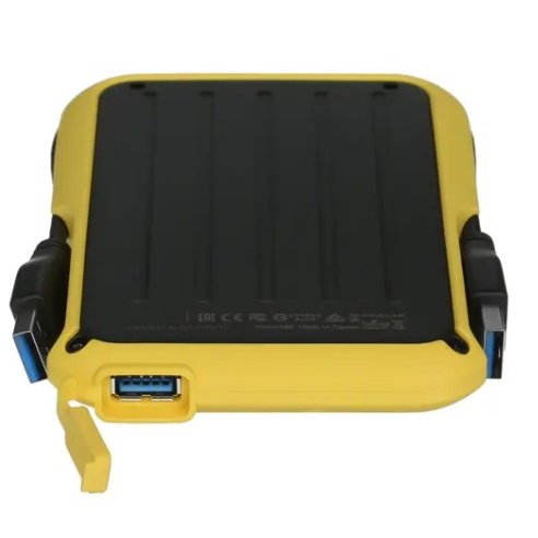 Внешний HDD Silicon Power Armor A66 SP010TBPHD66SS3Y 1TB, 2.5", USB 3.2, Желтый