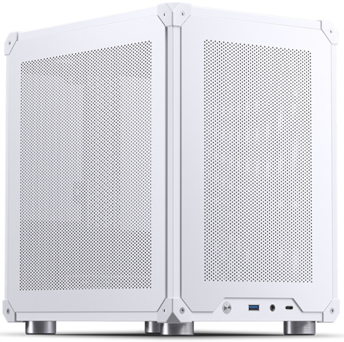 Корпус JONSBO C6 White без БП, mini-ITX, micro-ATX, белый