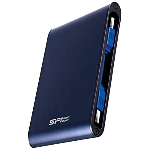 Внешний HDD 2.0TB 5400rpm USB3.0 Silicon Power Armor A80 Blue (SP020TBPHDA80S3B)