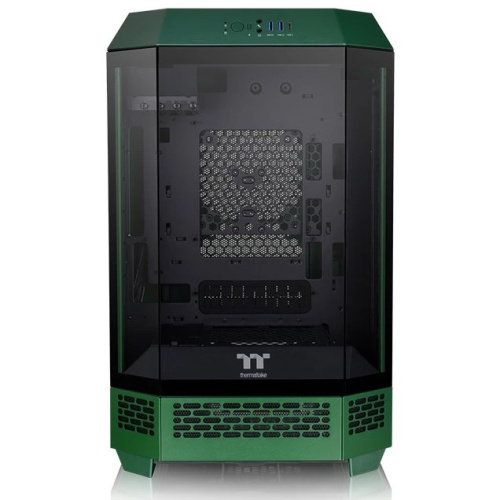 Корпус Thermaltake The Tower 300 Racing Green (CA-1Y4-00SCWN-00) зеленый без БП miniITX 7x120mm 5x140mm 2xUSB3.0 audio bott PSU