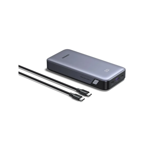 Внешний аккумулятор UGREEN PB532 (55989B) 20000mAh Two-way Fast Charging 2*USB-C&USB-A 30W Power Bank серый космос