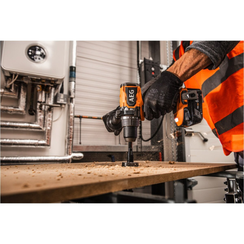 Дрель-шуруповерт AEG BSB18BL2-602K (4935481043) 18В ударная (2 АКБ+ЗУ)