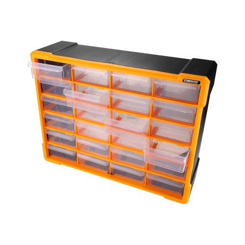 Ящик для инструментов DEKO Smart box 24 (085-3005) оранжевый