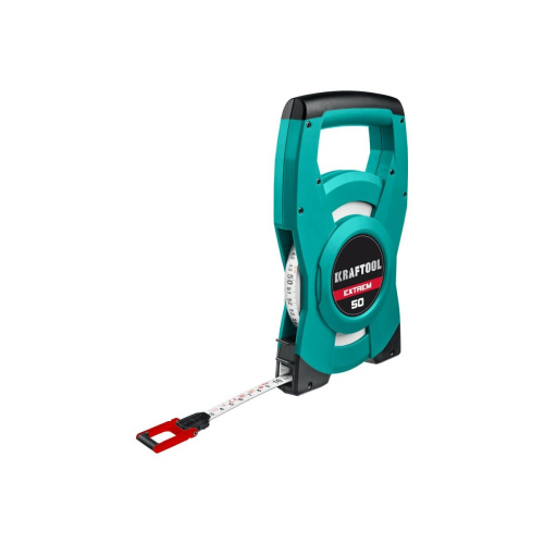 Лента мерная геодезическая Kraftool Extrem 34185-50 стальная 50м
