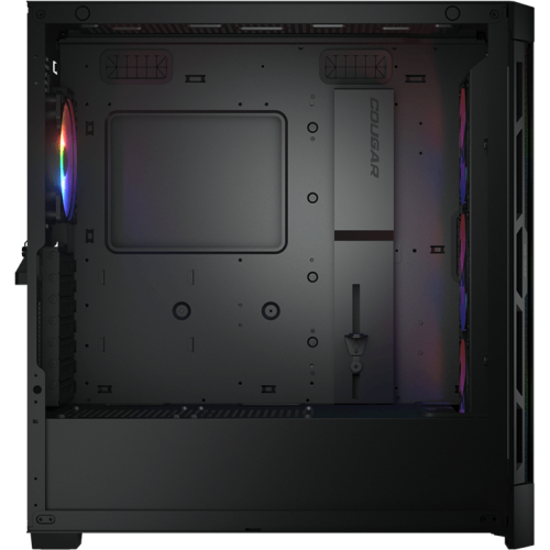 Корпус Cougar Airface Pro RGB Black 4x120MM ARGB Fan, ARGB Fan HUB, без БП, Черный, E-ATX