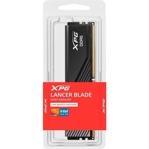 ОЗУ ADATA XPG Lancer Blade AX5U5600C4616G-SLABBK 16GB DDR5-5600, CL46, 1.1V Black