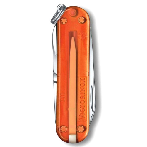 Нож перочинный Victorinox Classic Fire Opal (0.6223.T82G) 58мм 7функц. карт.коробка