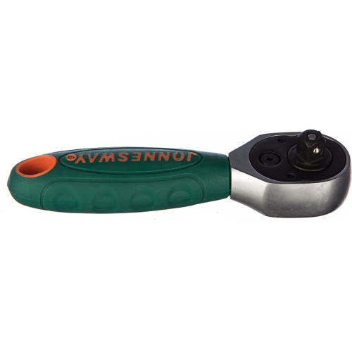 Рукоятка трещоточная Jonnesway R2902B (47153) укороченная 1/4"DR, 36 зубцов, 100 мм
