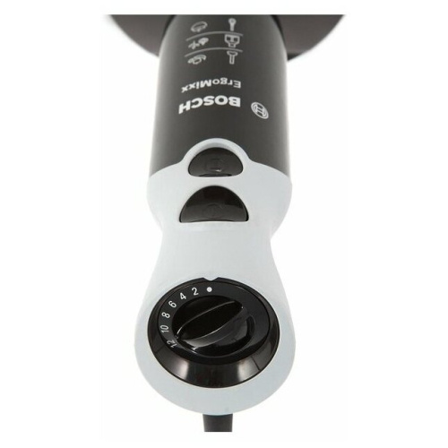 Блендер погружной Bosch MSM67170 черный/серый