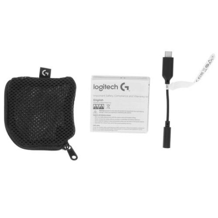 Проводные наушники Logitech G333 черный
