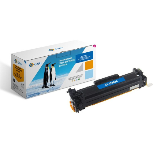 Картридж лазерный G&G GG-CF383A пурпурный 2700стр для HP LJ Pro M476dn/M476nw/M476dw