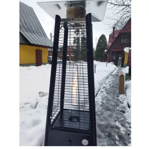 Уличный газовый обогреватель WWT 13I Total Black mini 1.8m