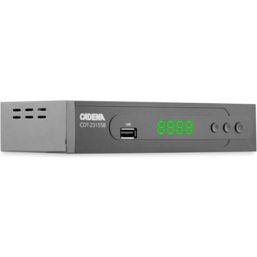 Ресивер DVB-T2 Cadena CDT-2315SB черный