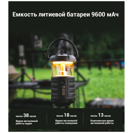 Бепроводная колонка MIFA WildCamping S2120-BK черный