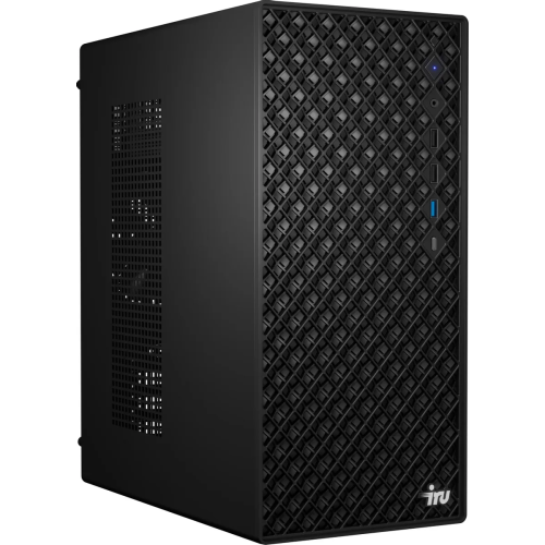 ПК iRU Tactio 310H6SB (2131077) Intel Core i5 12400, DDR4 16ГБ, 512ГБ(SSD), Intel UHD Graphics 730, FreeDOS, черный