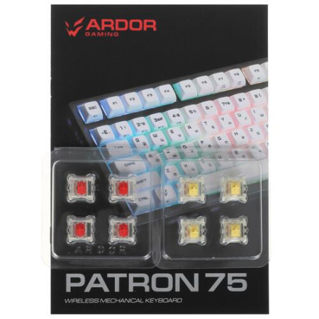Клавиатура проводная + беспроводная ARDOR GAMING Patron 75