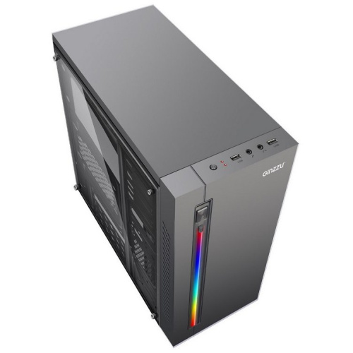 Корпус Ginzzu D370 RGB Window