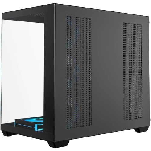 Корпус XASTRA QW500 7ARGB-C10-UC Black (QW500-7FM12A-C10-UC) ATX/Aquarium/Screewless/7x120mm ARGB PWM FM fans/Argb+PWM HUB 10port/Type-C